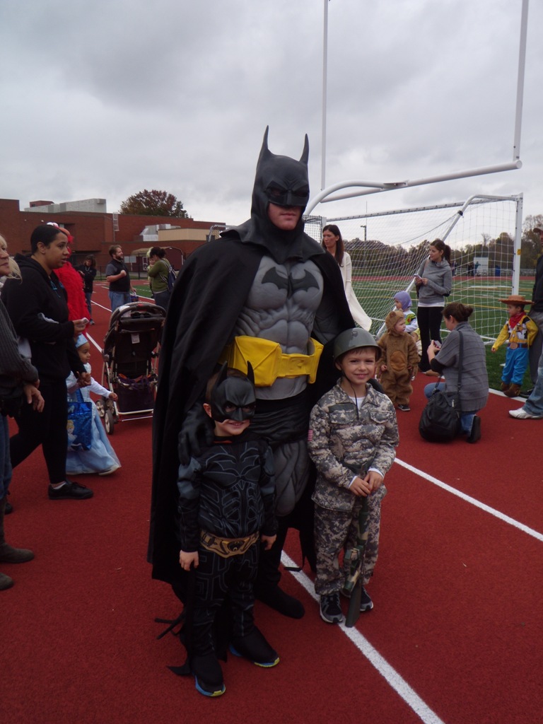 Man in Batman Costume